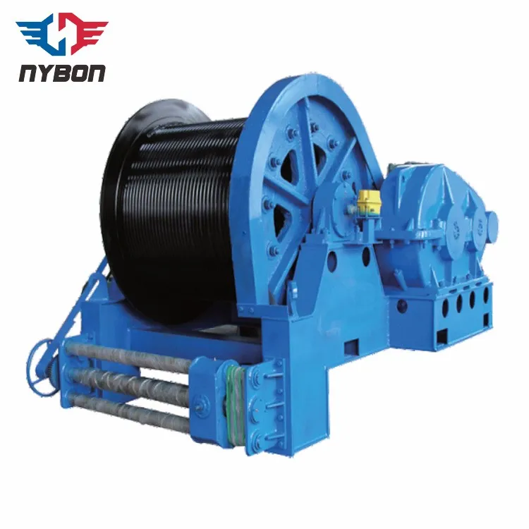 Winch Capstan 5ton 20ton 40 Ton 3 Phase Drum Windlass Wire Rope
