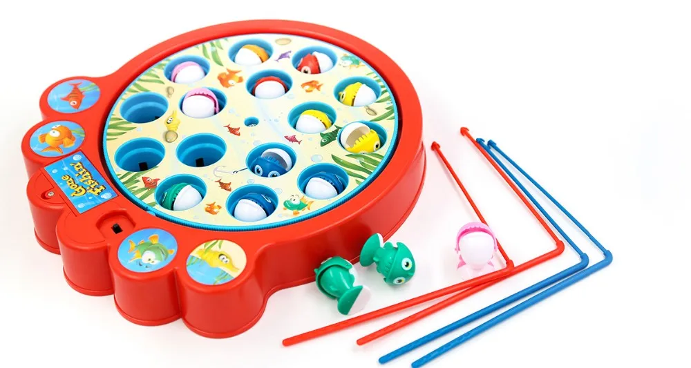 electric fishing game toy