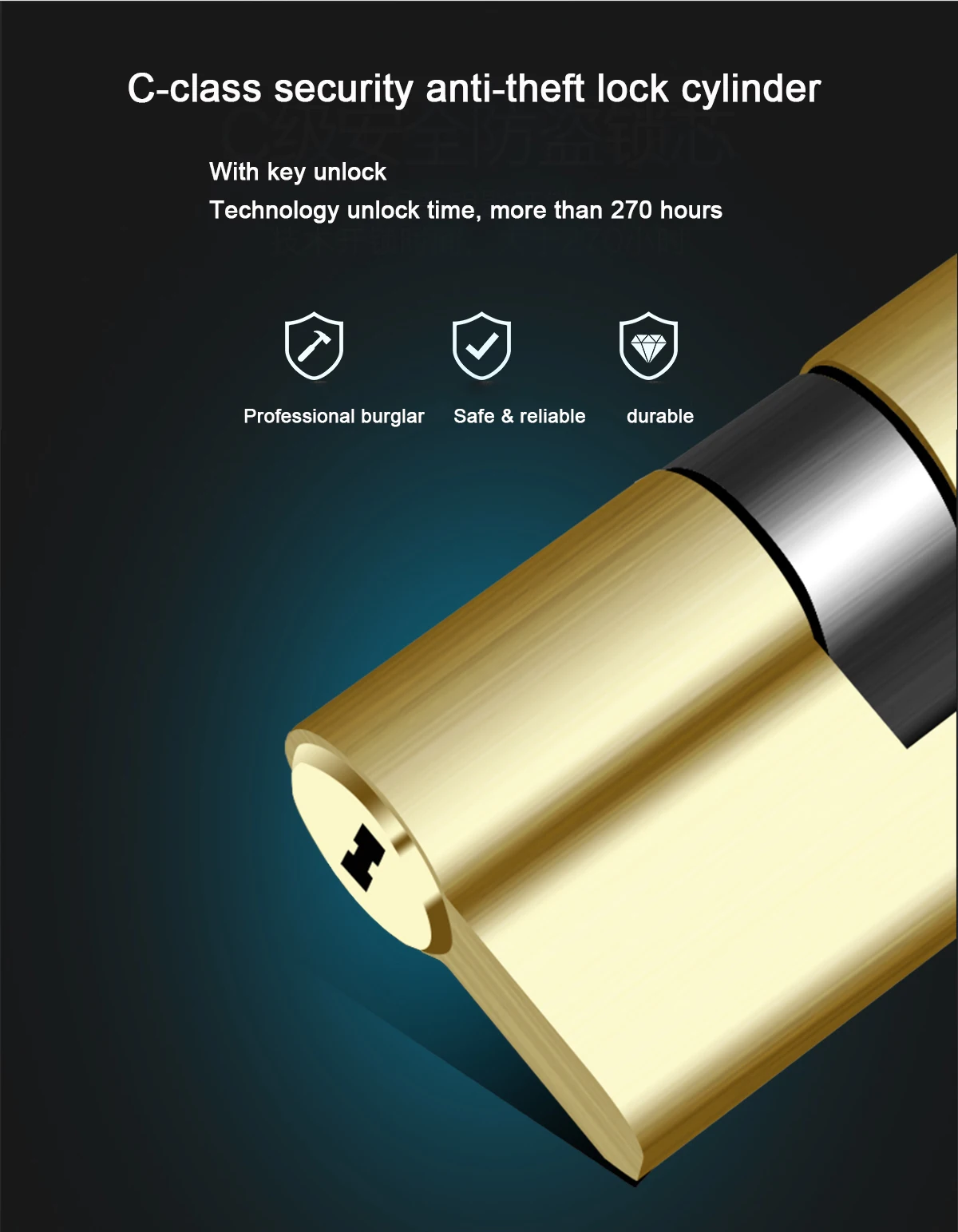 Smart Stick door Lock  Intelligent Home smart Door Lock Phone App Control smart door Lock