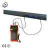 portable handhold ultrasonic flowmeter chilly water ultrasonic flowmeter ABS material RS232