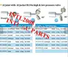 female O-ring beadlock hose fitting /connector/coupling with Al joint AL Jacket R134a high and low pressure value