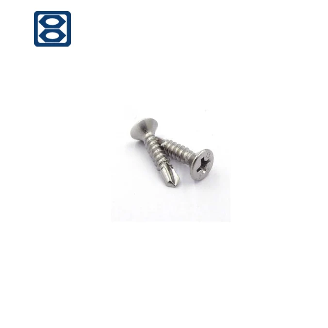 
China manufacture DIN 7504 cross recessed pan head self-drilling screws 