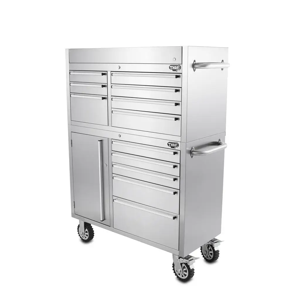Stainless Steel Large Rolling Potable Tool Storage Chest Buy