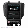 10.4 inch android vertical screen carbon fiber car multimedia GPS navigation car radio player for Ford Mustang