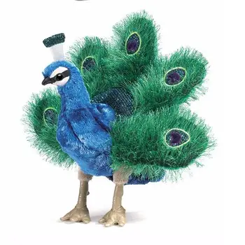 stuffed peacock