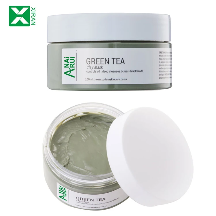 

Best Selling Products Private Label Green Tea Mask Mineral Matcha Mask Dead Sea Clay Mud Mask, Green mud