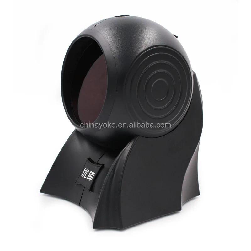 

Supermarket Desktop 1D Omni 20 lines scanner barcode reader, Black. white