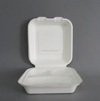 

FDA Approved Biodegradable Disposable Microwave Sugarcane Bagasse Lunch Boxes