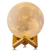 2018 hot sale Valentine's Day 3D printing moon lamp touch and remote the moon light creative gift led night light
