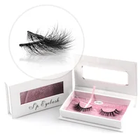 

Soft new design mink fur eye lashes false eyelashes real mink 3D strip lashes