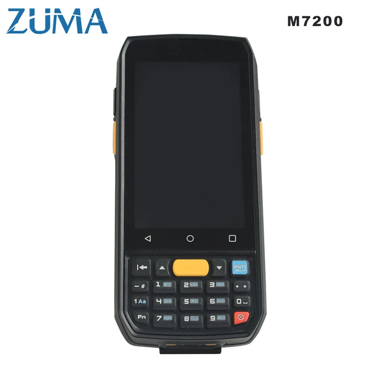 2018 ZUMA Portable Android Industrial Wireless Ordering Handheld Barcode Laser Scanner PDA