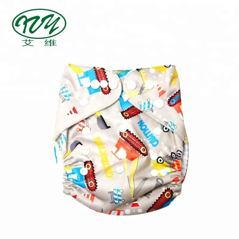 

New Fashionable Soft Anti-Leak Reusable Diapers, Same as picture or customized color