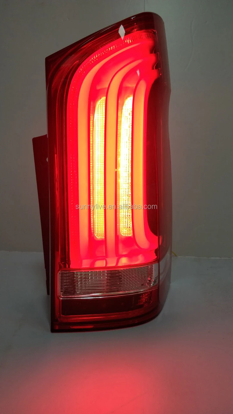 For Mercedes-Benz Vito New Viano led Tail Lamp2017 Red white WH