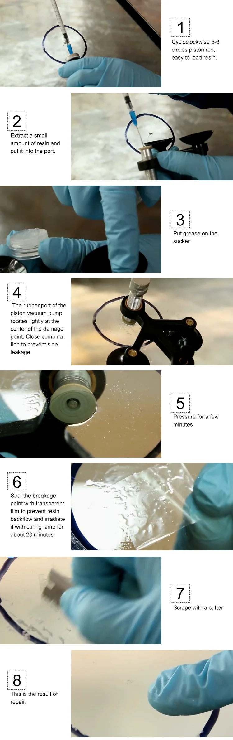  Allplace Windscreen Repair Machine Windscreen Chip Repair Machine