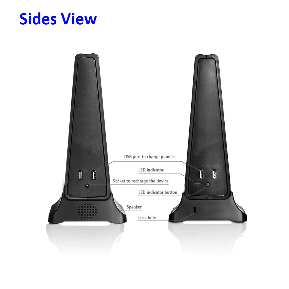 Docking station power bank restaurant power bank charging station public advertising phone charging station - ANKUX.COM