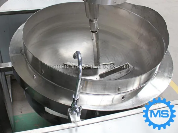 Maisheng Brand Jam Cooker Mixer / Nut Apricot Jam Making Machine / Jam