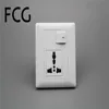 home use multi plug wall sockets pc multi plug sockets safety fire proof multi pin plug sockets