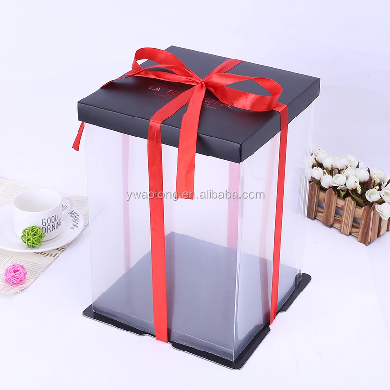 Boite A Gateau De Mariage De Grande Qualite Elegante Transparente En Plastique Transparent Et Transparent Buy Boite De Gateau En Plastique Transparent En Plastique Gateau Boite Boite De Gateau En Plastique Transparent Product On Alibaba Com