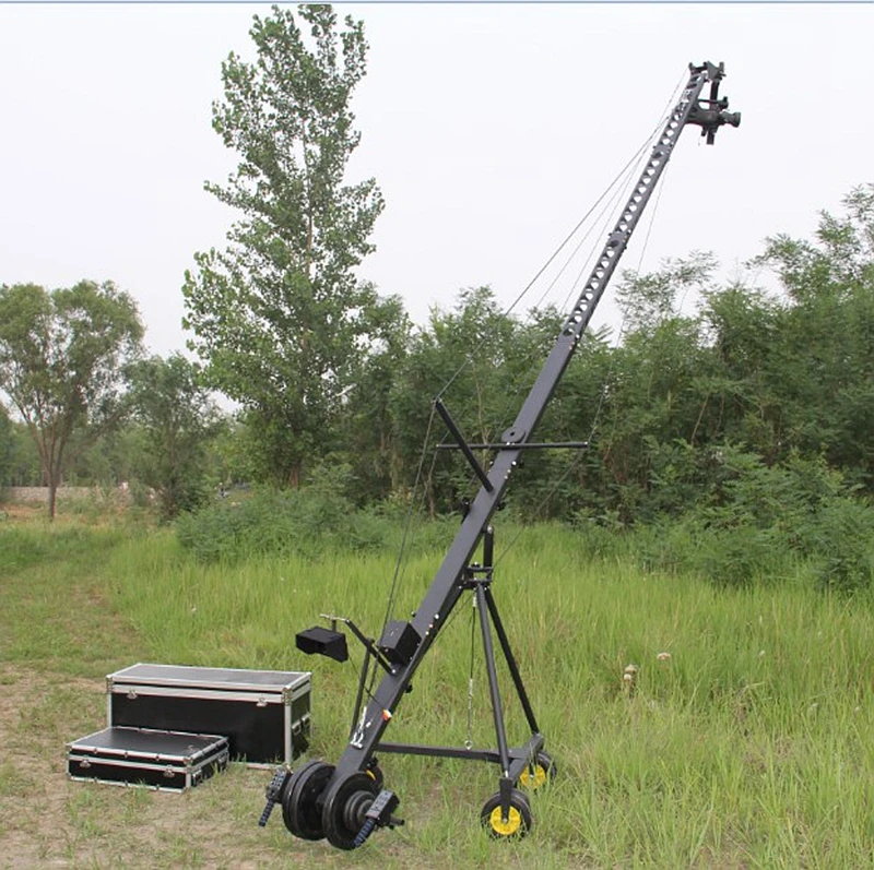

Video Shooting Professional Photographic Equipment 12m 2-Axis Jimmy Jib Camera Crane Jibs For Sale