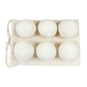Image of 6 Packs eco natural wool dryer balls new zealand
