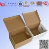 Decorative file storage box with handle holes for office, bank to put inner box or document packing