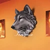 Hot Selling Decorative Sculpture of Resin Wolf Head