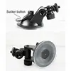 Universal Sucker Car Driving Recorder Black MINI Mount DVR Bracket Screw Connector Rack DV GPS Camera Stand Suction Cup Holder
