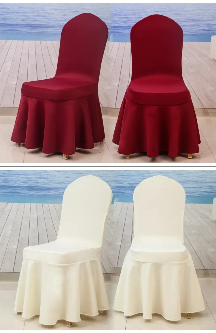 2018 High Quality And Modern Luxury Universal Banquet Chair Covers