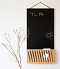Hanging Kitchen Chalkboard, Memo Photo Message Multi Purpose Board