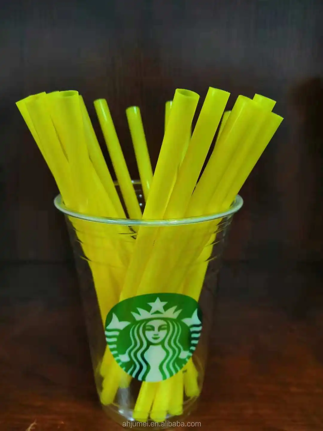 Pla Custom Biodegradable Cornstarch Drinking Straw Made From