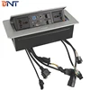 BNT popular 30cm pre-wired desktop socket with 4K High DMI Cable for office power data solution