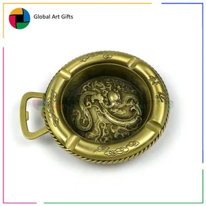 Image of wholesale latest design metal funny craft arts cigarette cigar ashtray metal