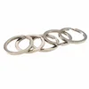 Top Quality metal split key ring customized silicone key ring FR-025