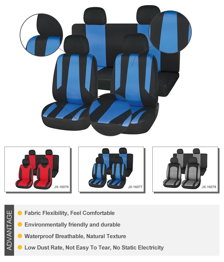 Made In China Universal Leather Car Half Seat Cover