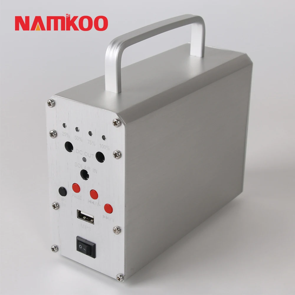 

outdoor waterproof mini portable solar light system BT speaker, Optional