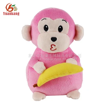pink monkey toy