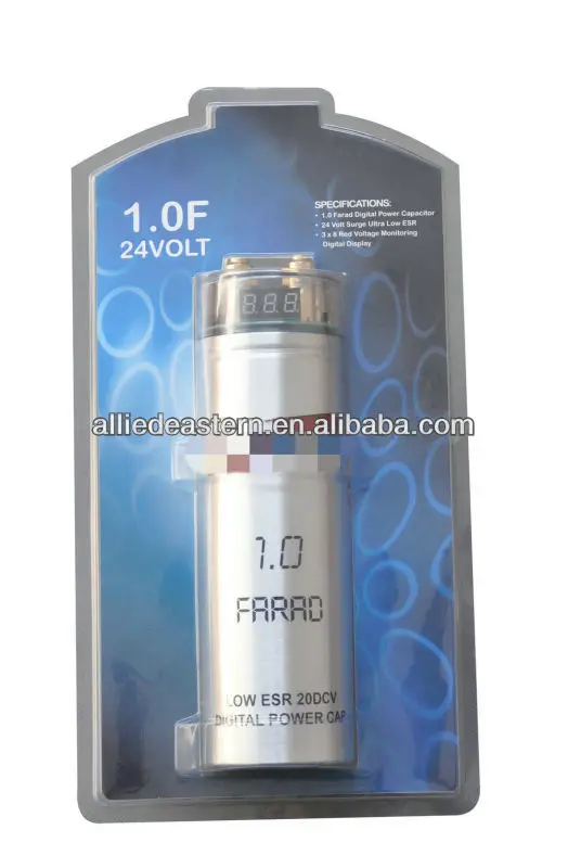 High Quality Digital Display Car Audio Capacitor Buy Car Audio Capacitor,Capacitor,Car Audio