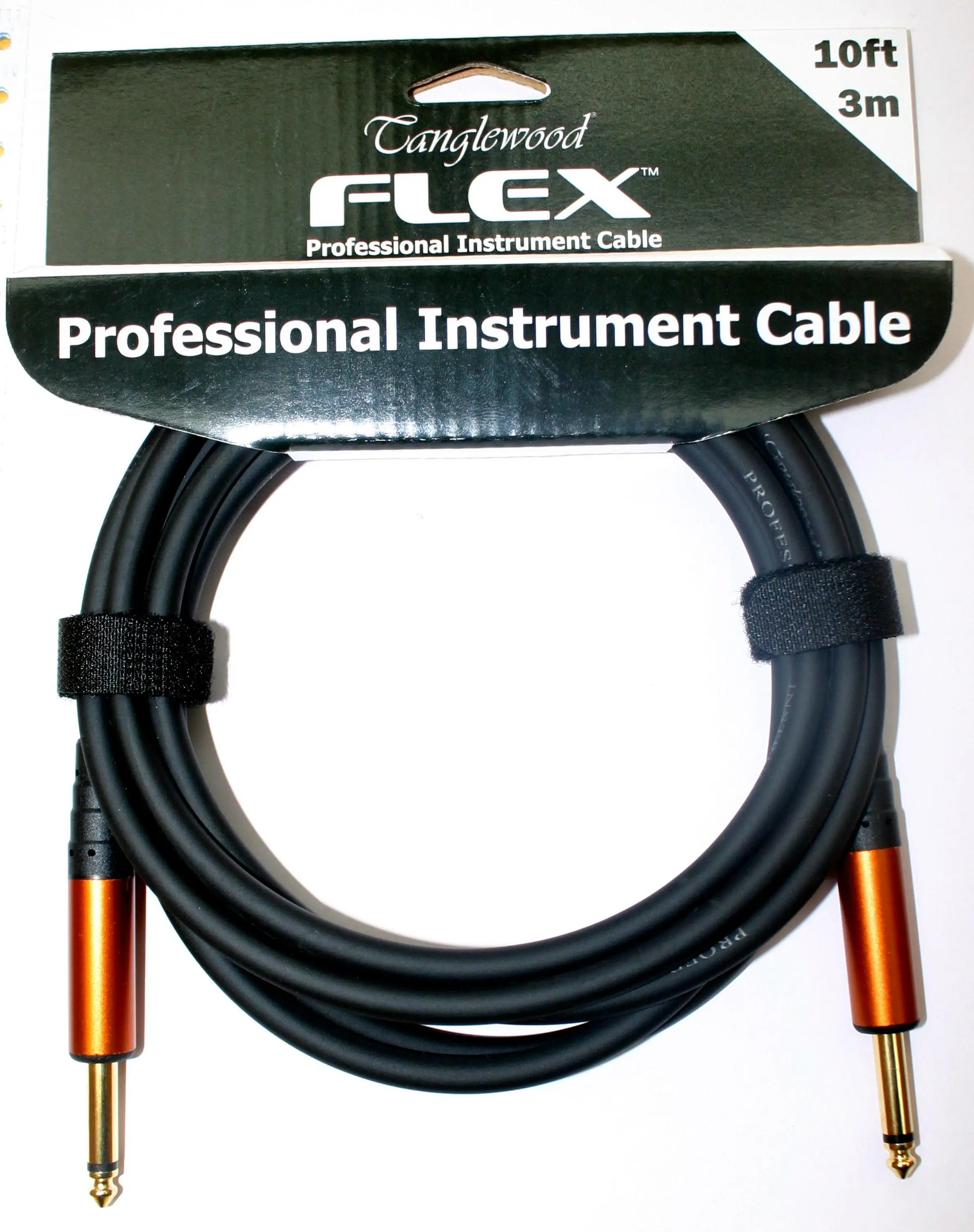 Flexible Flex Dual Shielded Guitar Bass Effects Cable 6.35mm Guitar
