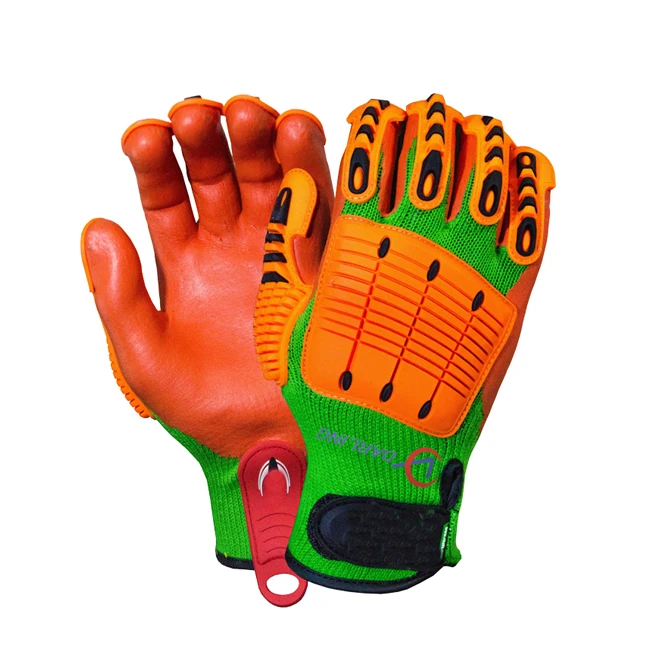 High Quality Ce Auto Mechanic Safety Gloves Fire Proof Anti Impact