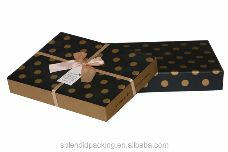 Decorative Cardboard Candy Packaging Paper Chocolate Boxes Wholesale