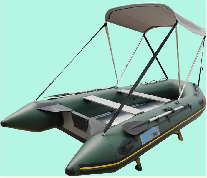 

made in China Aluminium bottom float tube flying fishing inflatable boat, Customizable