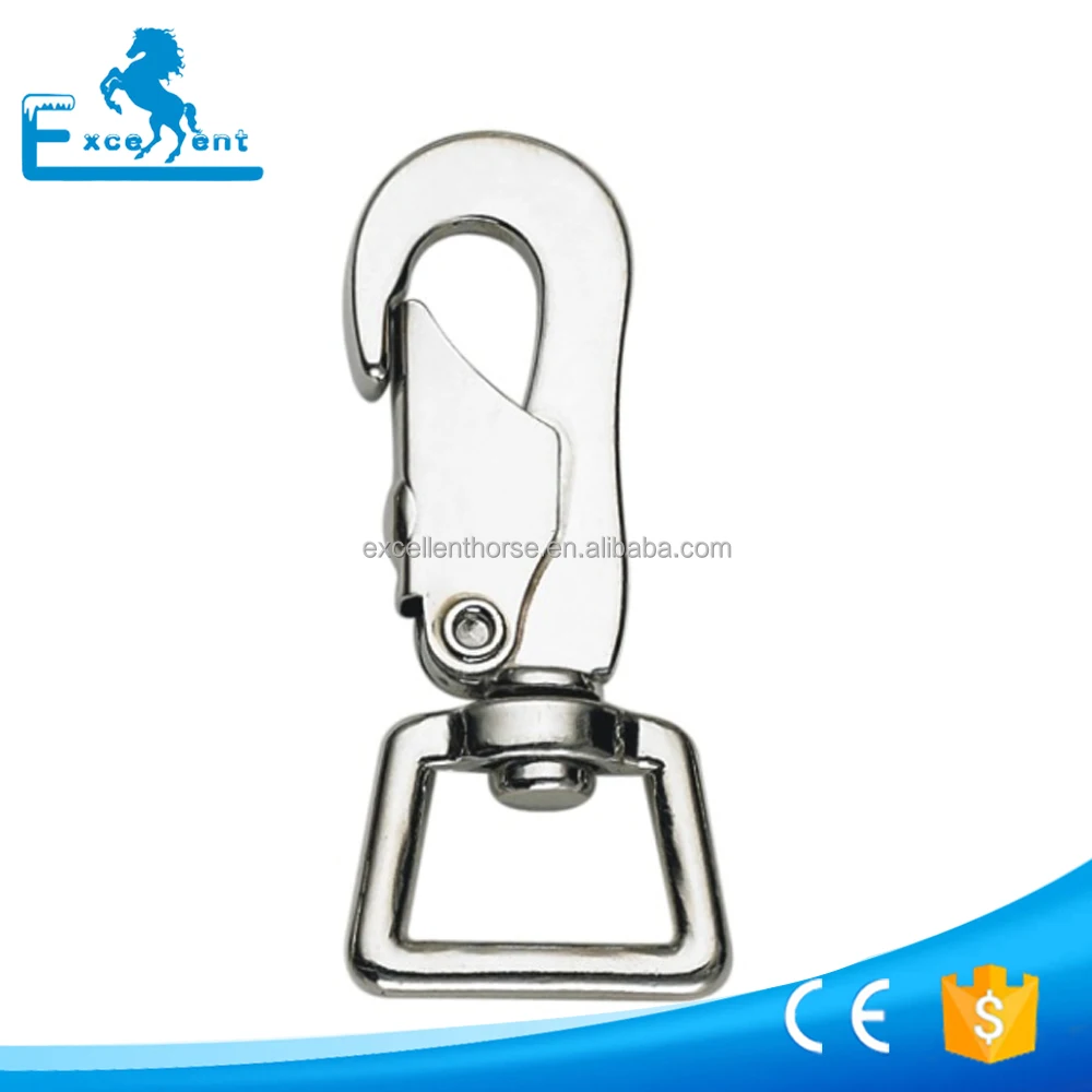 
Black matt swivel snap hook 