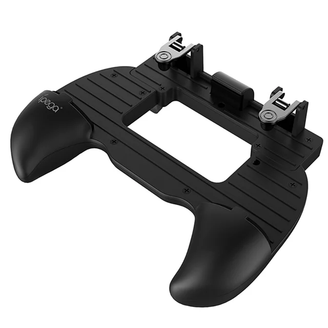 

ipega 9117 pubg mobile game controller triggers for mobile L1 R1 handheld grip high quality only, Black