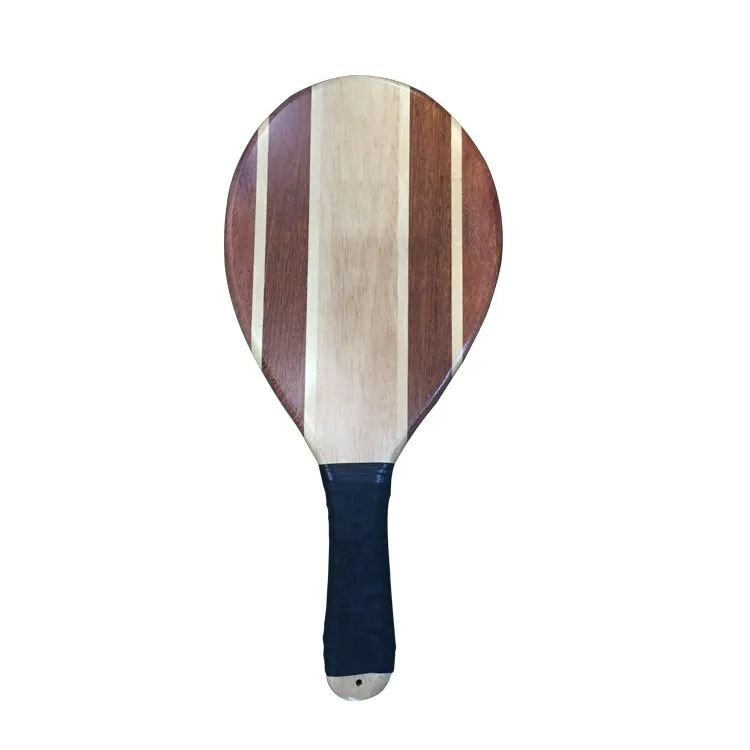 Wood Beach Frescobol Paddle Ball Racket Kit Set - Buy Wood Beach Paddle ...