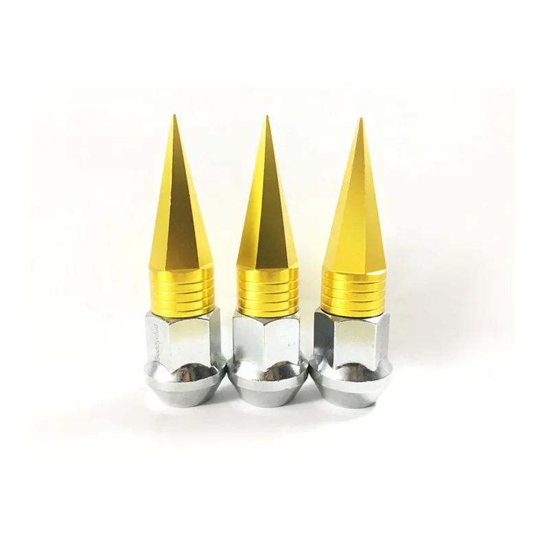 
Car Tire Pointed Nuts Standard Wheel Racing Lug Screw Spike Lug Nuts 125 