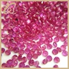Good Quality Natural Ruby Round Shape 1.0mm loose natural ruby gemstone from china factory
