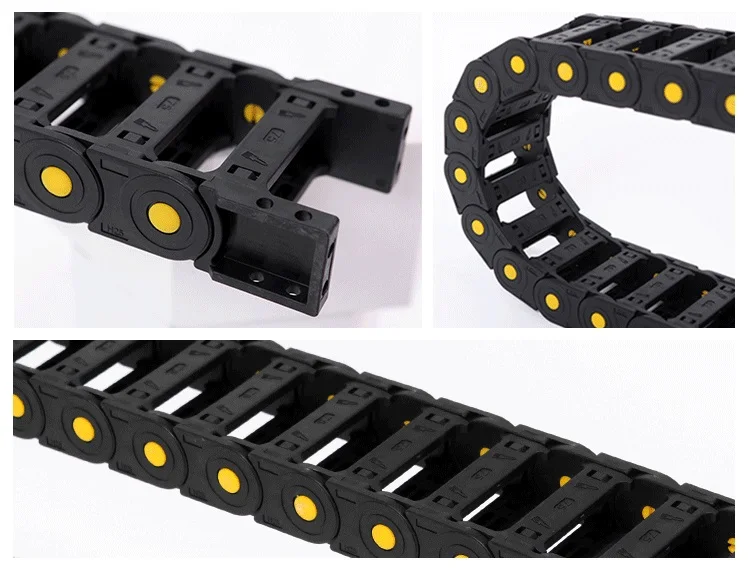 Nylon Plastic Flexible Cable Tray Track Wire Chain - Buy Wire Chain ...