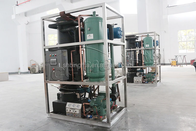 Air cooled industrial ice tube making machine with CE Certification