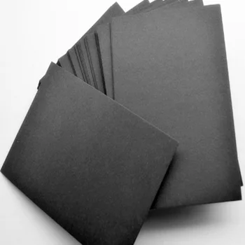 80-2500gsm Black Paper 1mm/2mm/3mm High Stiffness Black Paper Board For ...