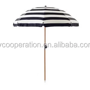 Wooden Pole Beach Umbrella Wooden Pole Beach Umbrella